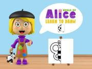 World Of Alice Learn To Draw game