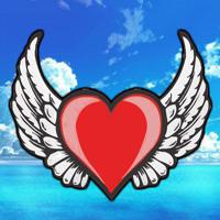 Wow- Flying Heart Heaven Escape game