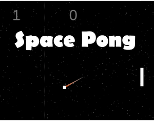 Space Pong game