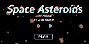 play Space Asteroids W Friends