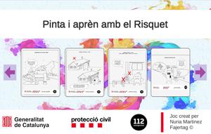 play Pinta I Aprèn Amb El Risquet