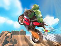 Cartoon Moto Stunt game