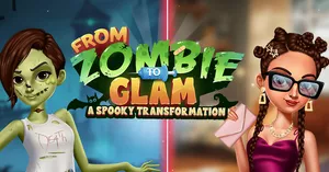 From Zombie To Glam: A Spooky Transformation game