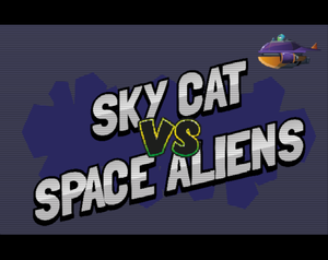 Sky Cat Vs Space Aliens