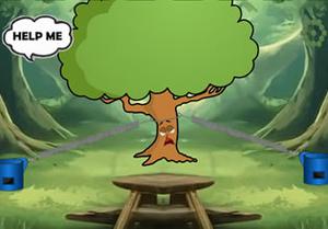 play Tied Tree Escape