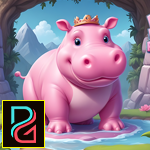 Pink Hippo Rescue game