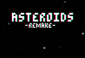 play Asteroids - Remake