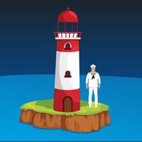 G2R-Sail Man Reach Light House game