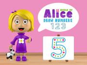 World Of Alice Draw Numbers game