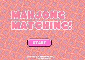 play Mahjong Matching