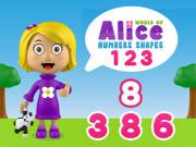 World Of Alice Numbers Shapes game