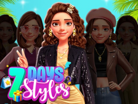 play Kendel 7 Days 7 Styles - Free Game At Playpink.Com