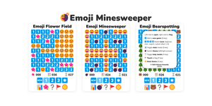 Emoji Minesweeper game