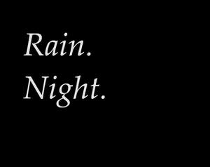 play Rain. Night