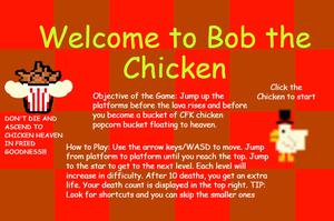 Bob The Chicken game