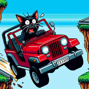 play Black Cat'S Off Road Adventure
