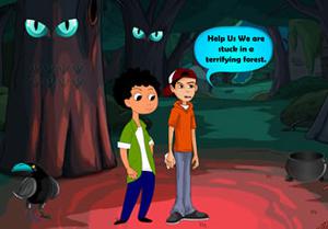 play Friends Terrifying Wilderness Escape