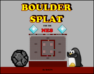 Boulder Splat Nes game