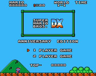 Super Mario Bros. Dx game