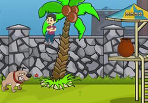 Help To The Boy Escape From Dog game