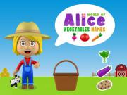 play World Of Alice Vegetables Names