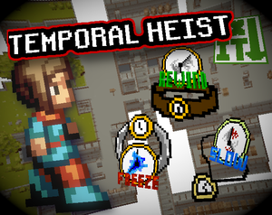 Temporal Heist game