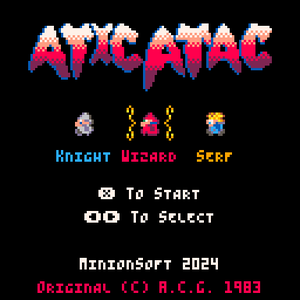 Pico8 Atic Atac game