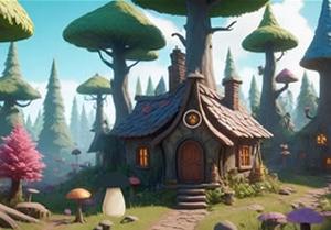 Magic Forest Village Escape game