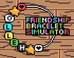 Friendship Bracelets Simulator game