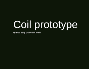 Coil Prototype game