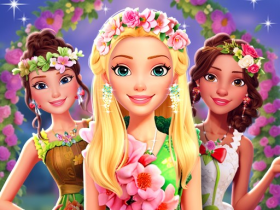 Ellie And Friends Floral Outfits - Free Game At Playpink.Com game