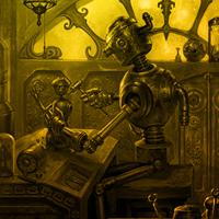 Steampunk-Factory-Escape game