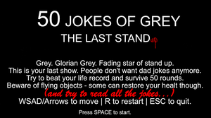 50 Jokes Of Grey. The Last Stand Up. game