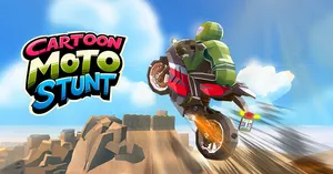 Cartoon Moto Stunt game