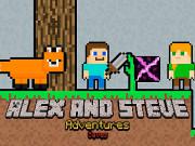 play Alex And Steve Adventures Saves