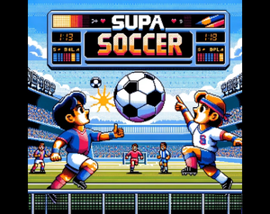 play Supa Soccer! (Html5 Version) With Source Code And Game File
