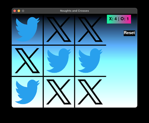 play Noughts And Crosses (Tic-Tac-Toe)