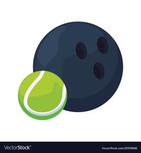 play Bowling Balls And Tennis Balls