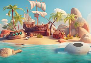 play Mystery Island Escape (First Escape Games)