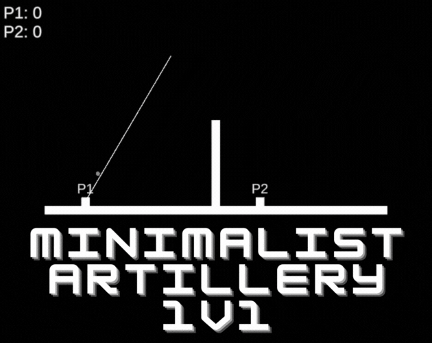 play Minimalist Artillery 1V1