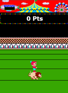 play Circus Charlie 1 Button