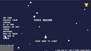 play Space Reacher