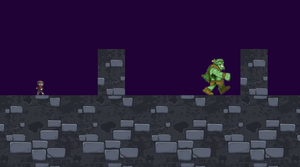 play Michael - 2D Platform Game