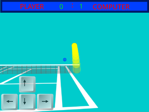 play 3D Tennis - Beta