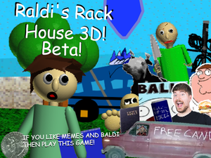 play Raldi'S Rack House 3D! (Buggy)