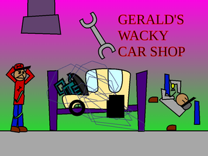 play Gerald'S Wacky Car Shop