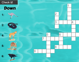play Tatayaingkiwarra - Kaurna Crossword