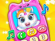 play Baby Princess Unicorn Mobile Phone