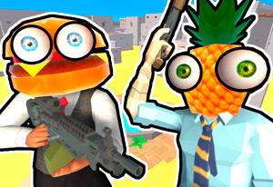 play Burgers Vs Pineapples