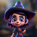 play Happy Sorcerer Girl Escape